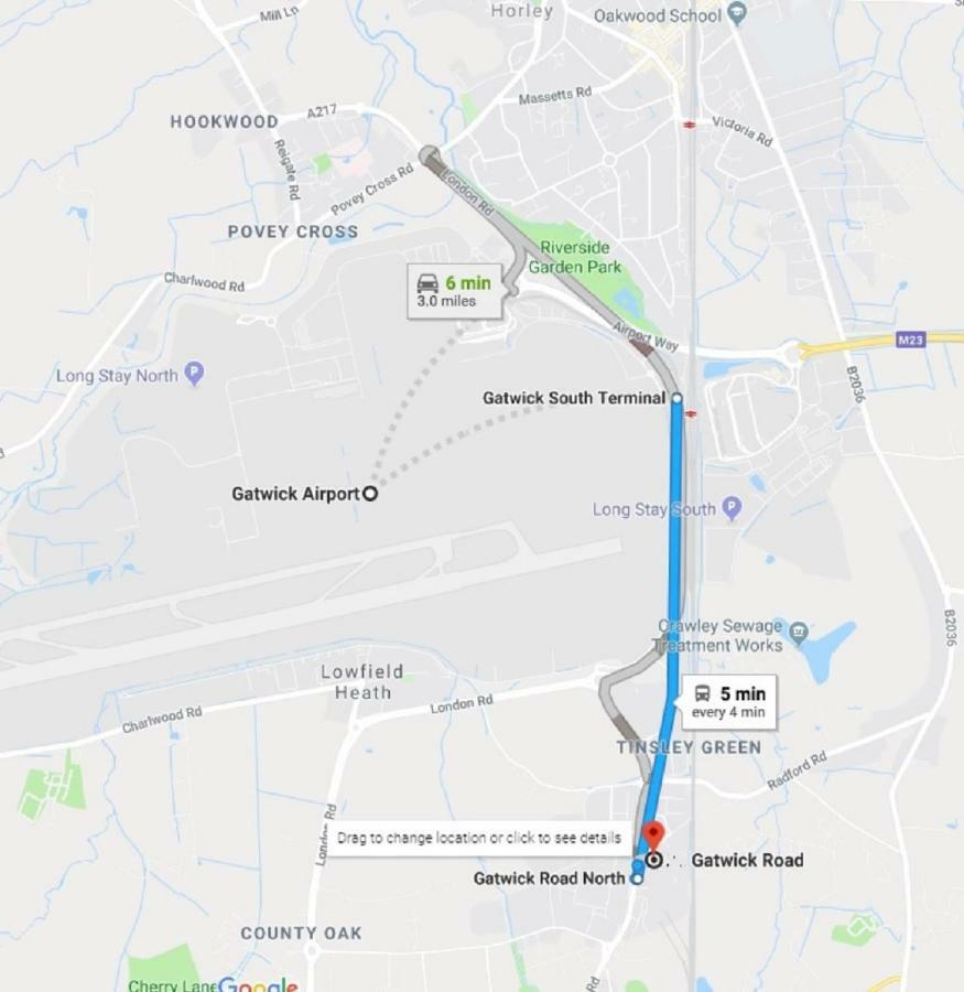 Lux Apartment In Gatwick 크롤리 외부 사진